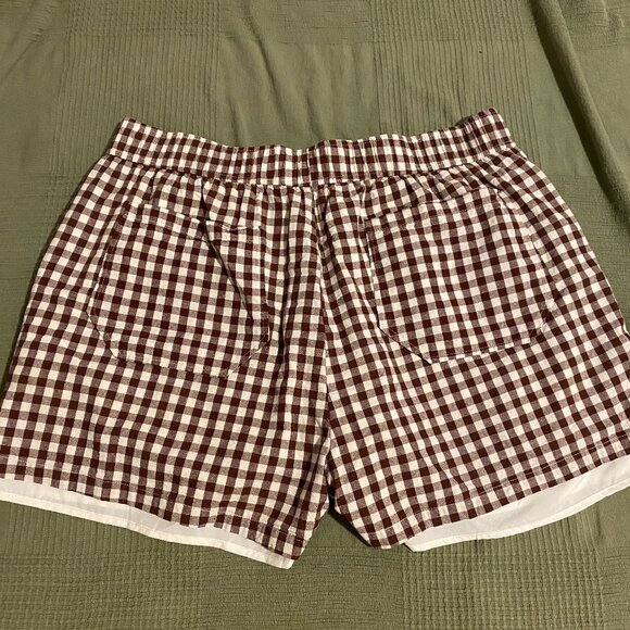 Dressed in Lala - Sassy Little Sausage Gingham Boxer Shorts 2X - Picture 2 of 3